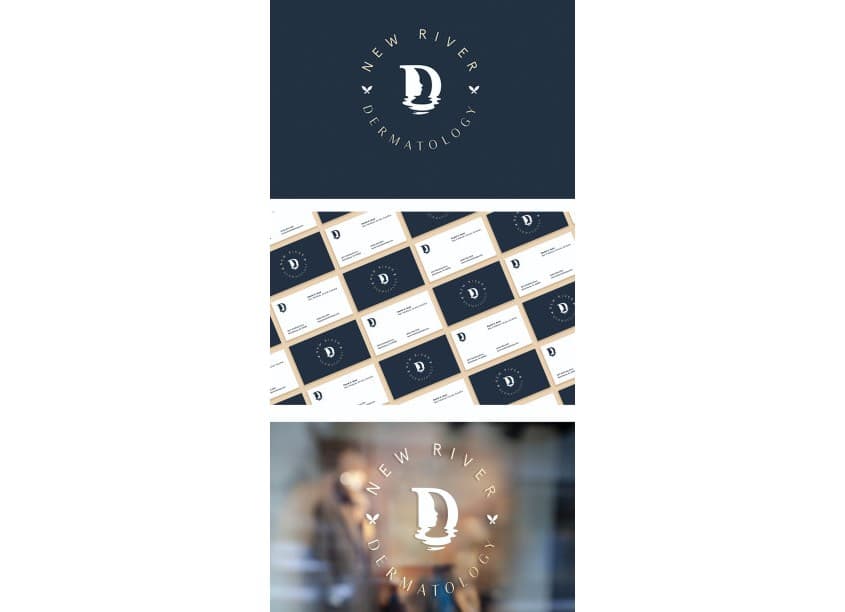 New River Dermatology Branding