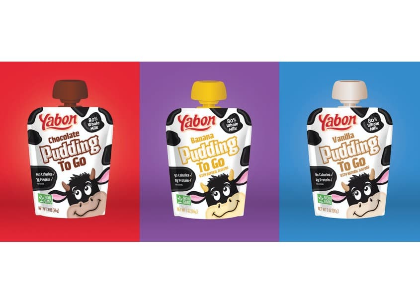 Yabon Pudding To Go Packaging