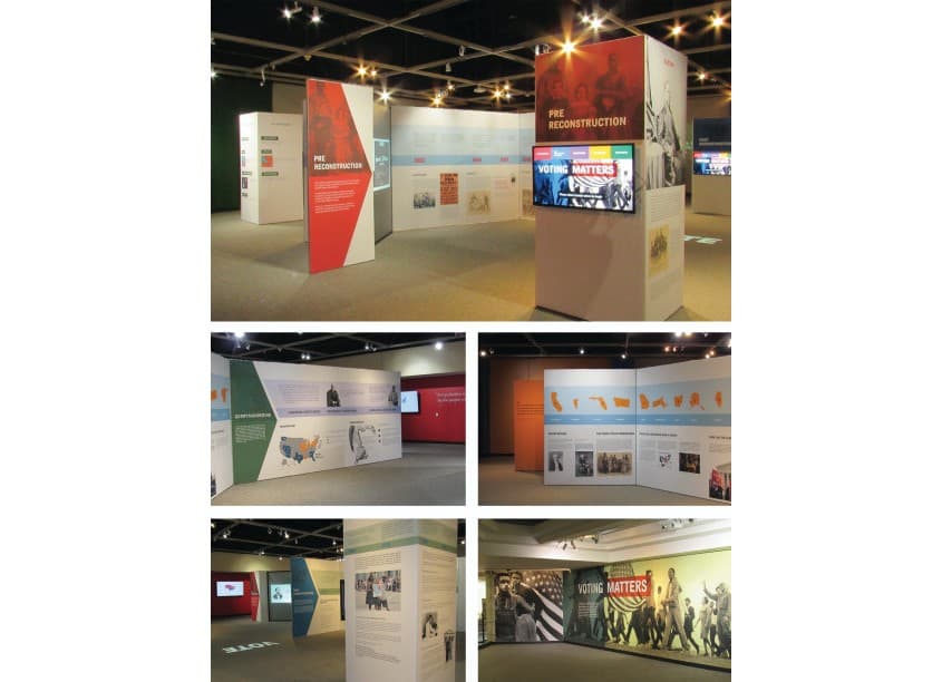 Voting Matters Exhibition Graphics