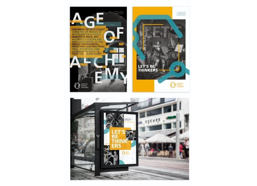 Science History Museum Identity and Posters