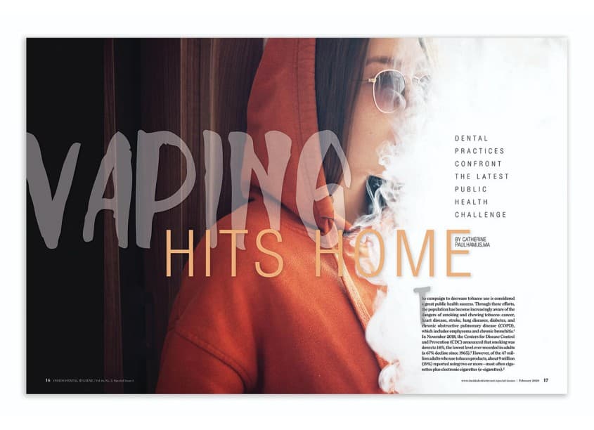 Vaping Hits Home
