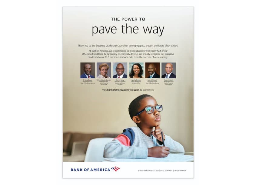 Executive Leadership Council Advertisement