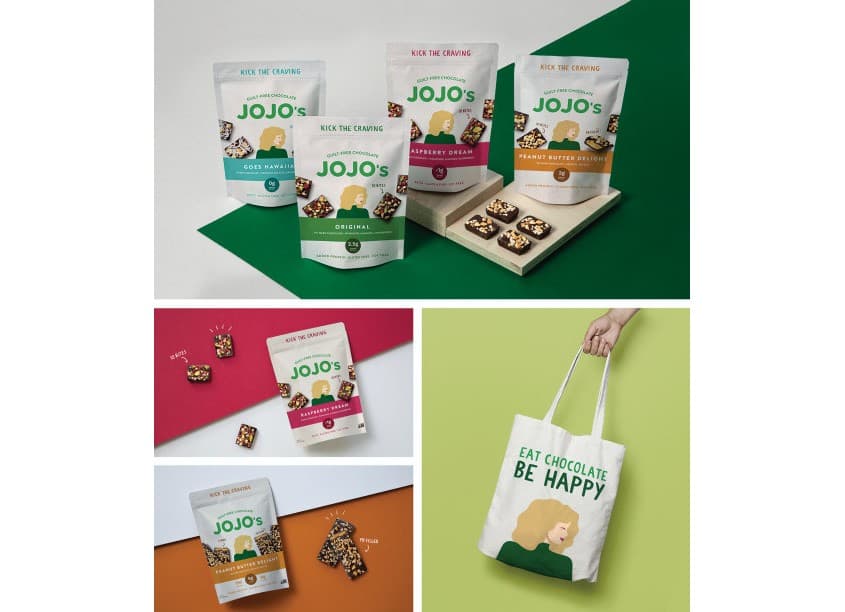 Guilt-free Chocolate Packaging
