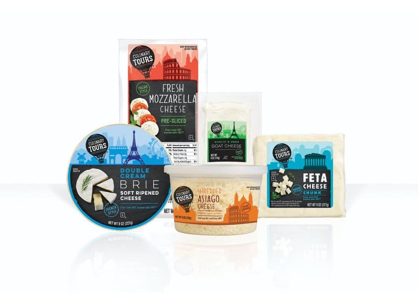 Culinary Tours Cheese Packaging