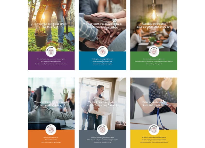 HR Values Posters