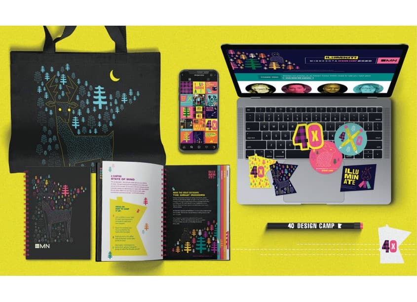 40th Annual Design Camp Branding