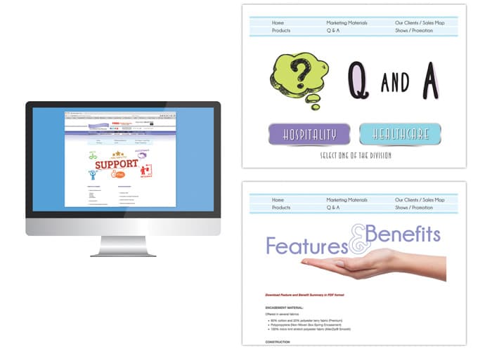 Protect-A-Bed Hospitality Website