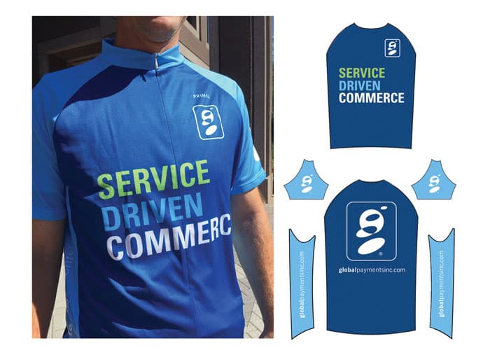 Global Payments Bike Jersey