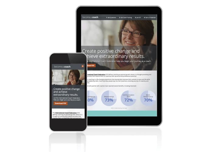 International Coach Federation Become A Coach Microsite