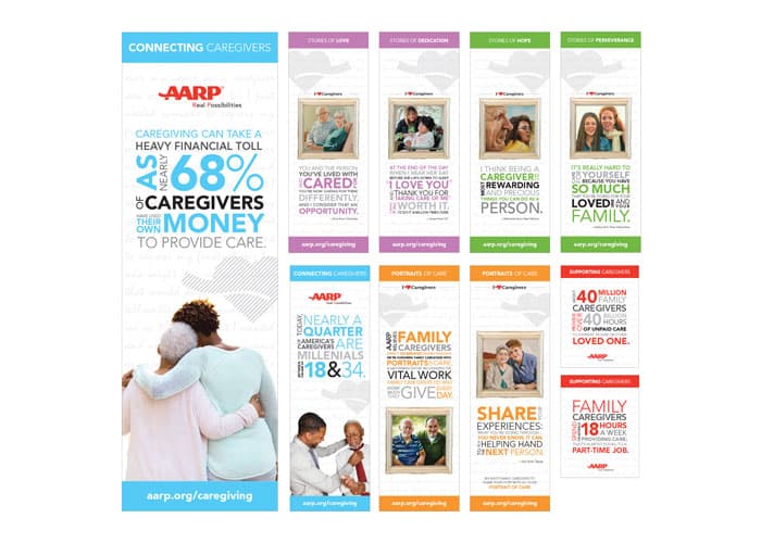 AARP Caregiving Display