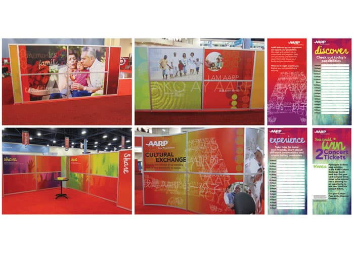 AARP Multicultural Exhibit Booth