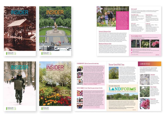Insider - Central Park Conservancy Newsletter