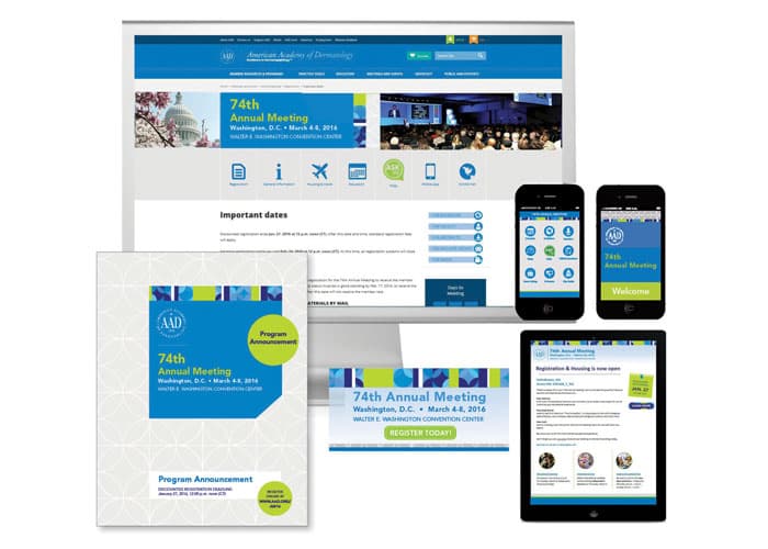 2016 AAD Annual Meeting Brand Collateral