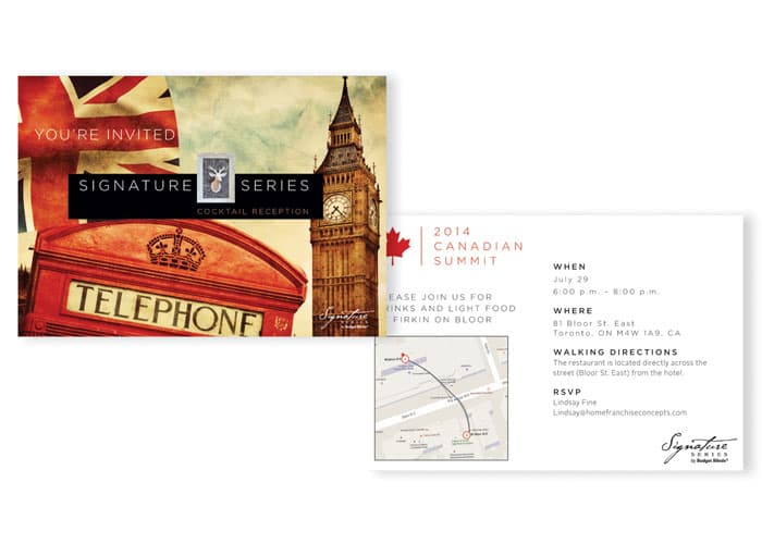 Signature Select Canadian Summit Invite