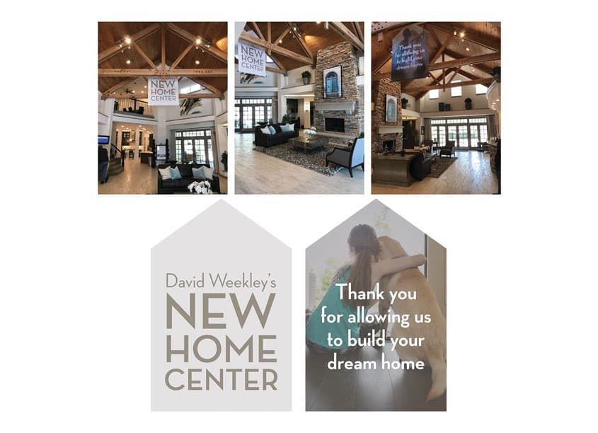 New Home Center Banners