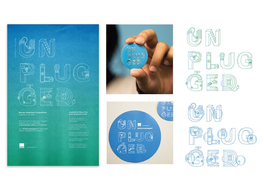 SAIC Unplugged, A Campaign for SAIC Sustainability