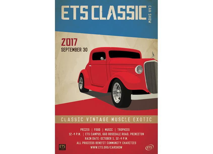 ETS Classic Car Show Poster
