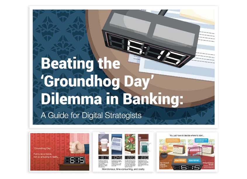 Beating the Groundhog Day Dilemma in Banking