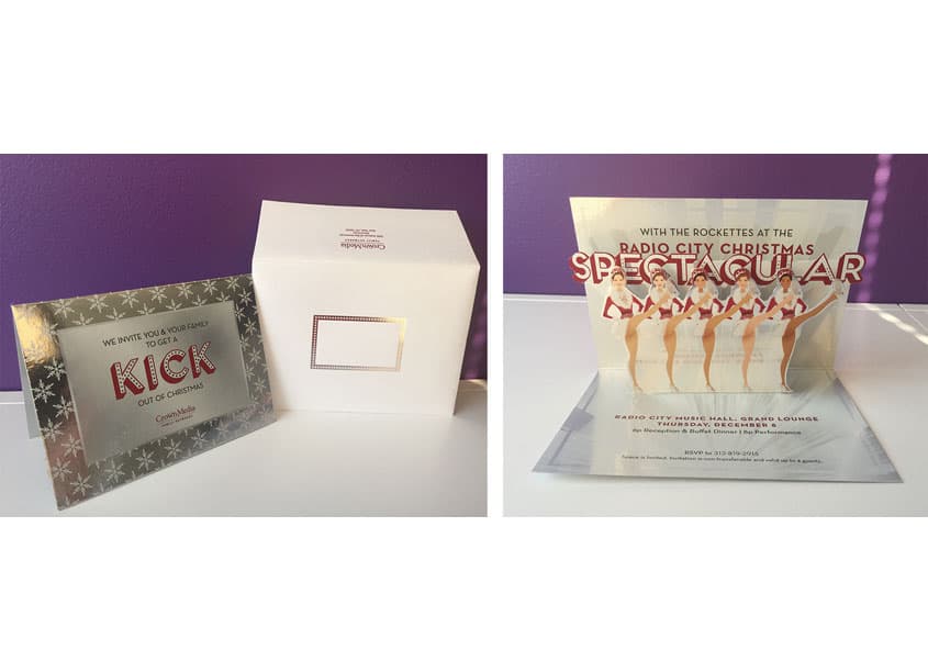 2016 Radio City Spectacular Event Invitation