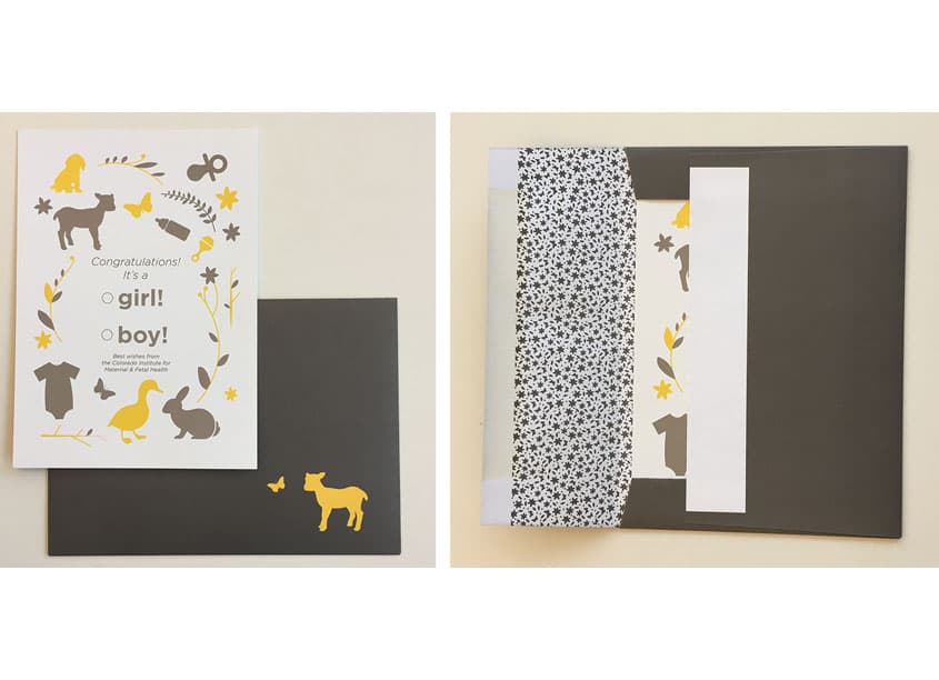Gender Reveal Card