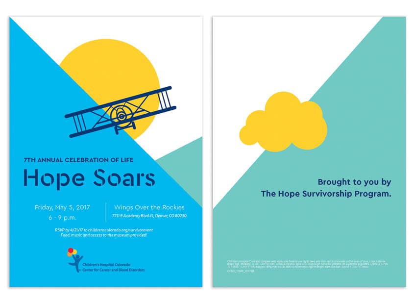 Hope Soars Invitation