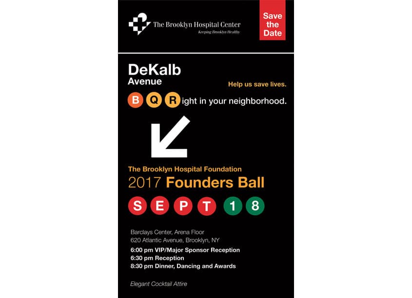 Brooklyn Hospital Foundation Save The Date