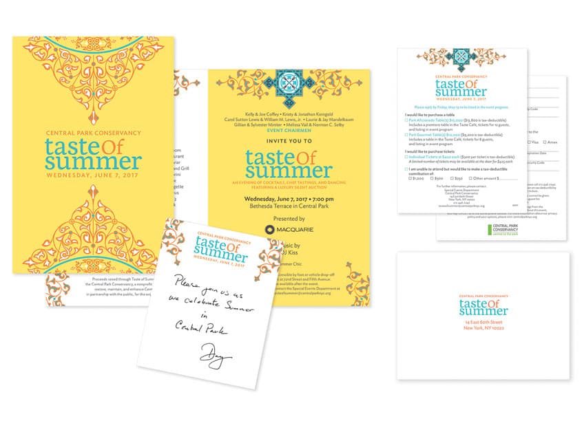 Taste of Summer Invitation Package