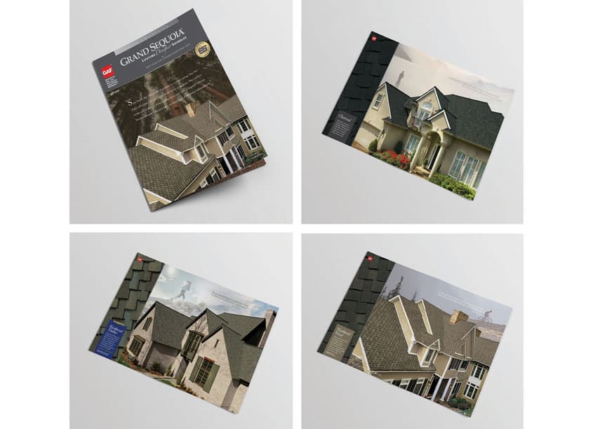 Grand Sequoia-Value Collection Designer Shingles Brochure — Brochures & Collateral design — by GAF Creative Services — 2018 GDUSA award winner