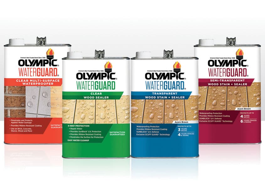 Olympic WaterGuard Label Design — Package Design — by PPG — 2018 GDUSA award winner