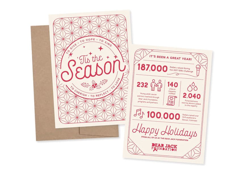 Dear Jack Foundation Christmas Card
