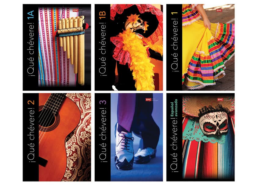 ¡Qué chévere! Spanish Series — Publications & Newsletters design — by EMC Publishing, LLC — 2018 GDUSA award winner