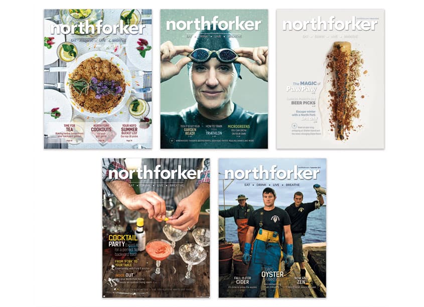 northforker Magazine Designs — Publications & Newsletters design — by northforker - A monthly magazine — 2018 GDUSA award winner