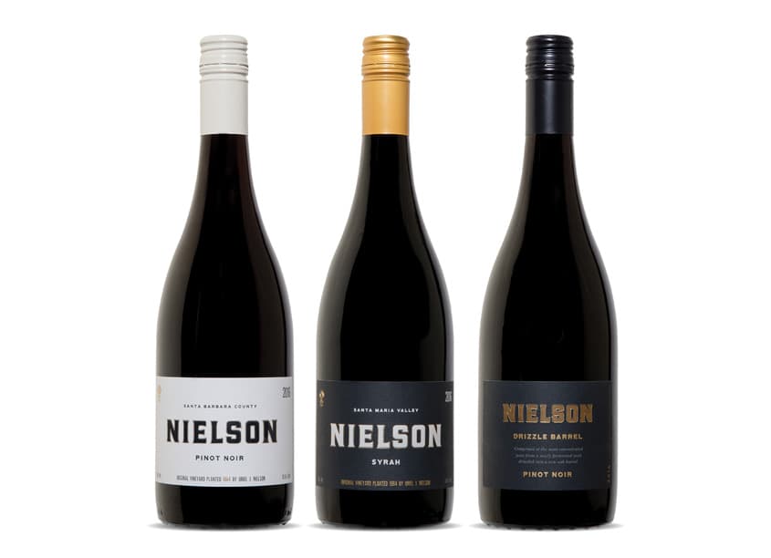 Nielson Wines Package Redesign