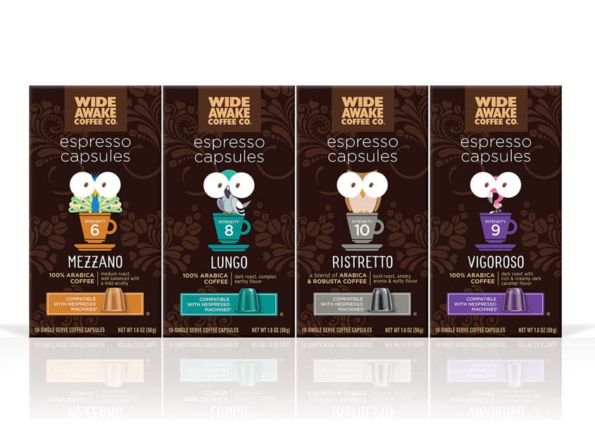 Wide Awake Coffee Co. Espresso Capsules