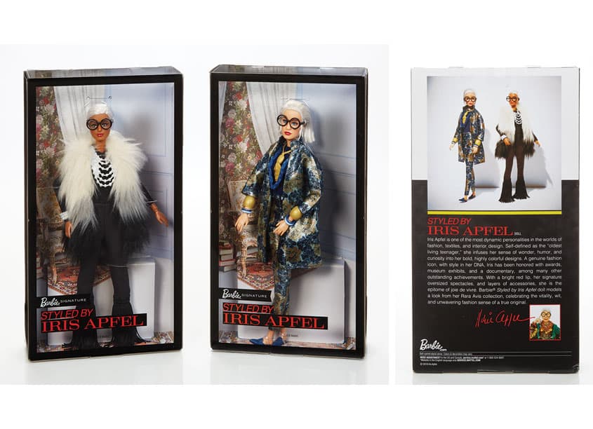 Styled By Iris Apfel Barbie® Dolls