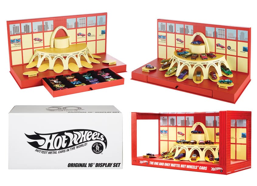 Hot Wheels® Original 16 Display Set