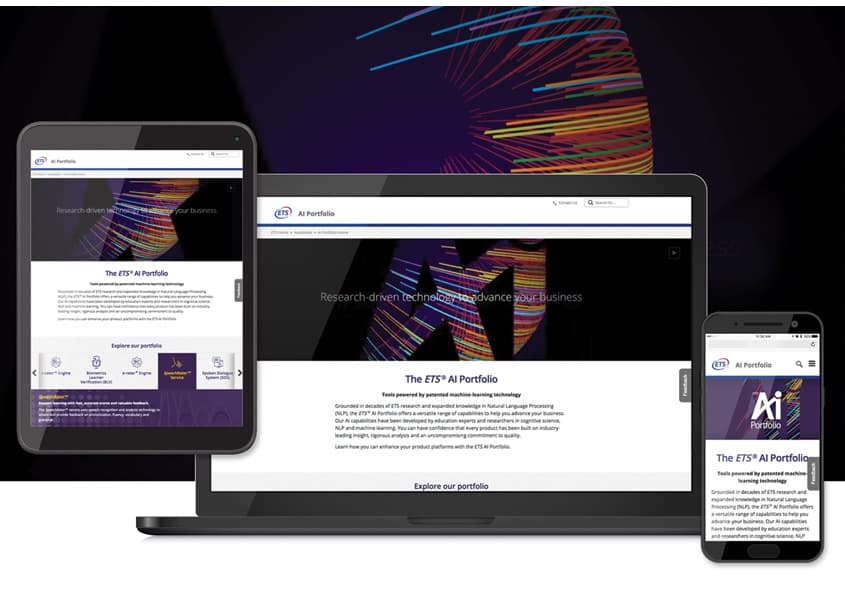 The ETS AI Portfolio