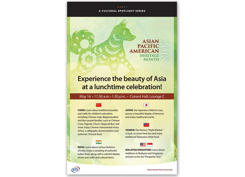 Asian Pacific American Heritage Month Poster