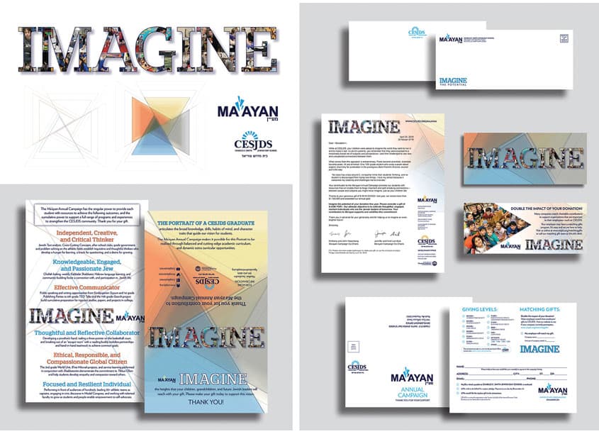 Ma�ayan 2019 Annual Campaign Brochure + Mailing