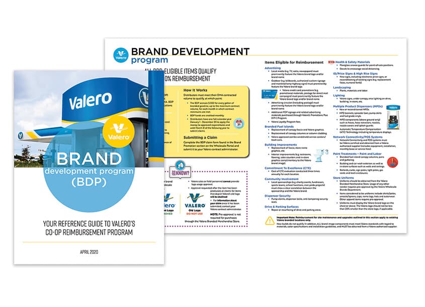 Valero Brand Identity Program
