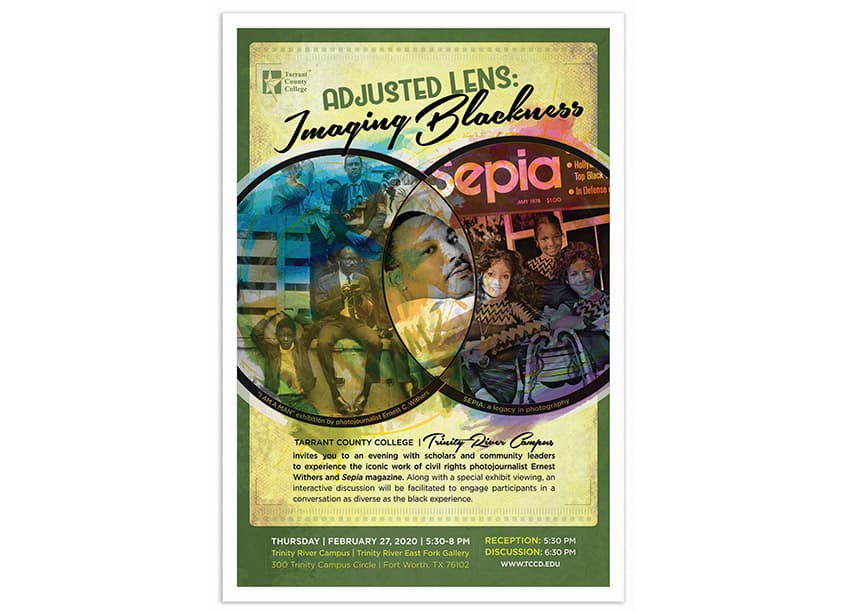 Adjusted Lens: Imaging Blackness Posters