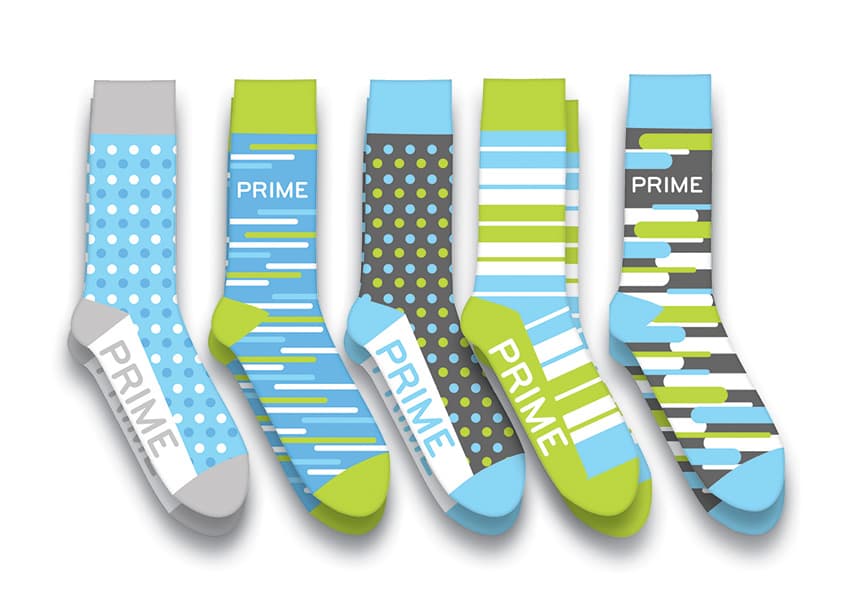 Prime Branded Socks