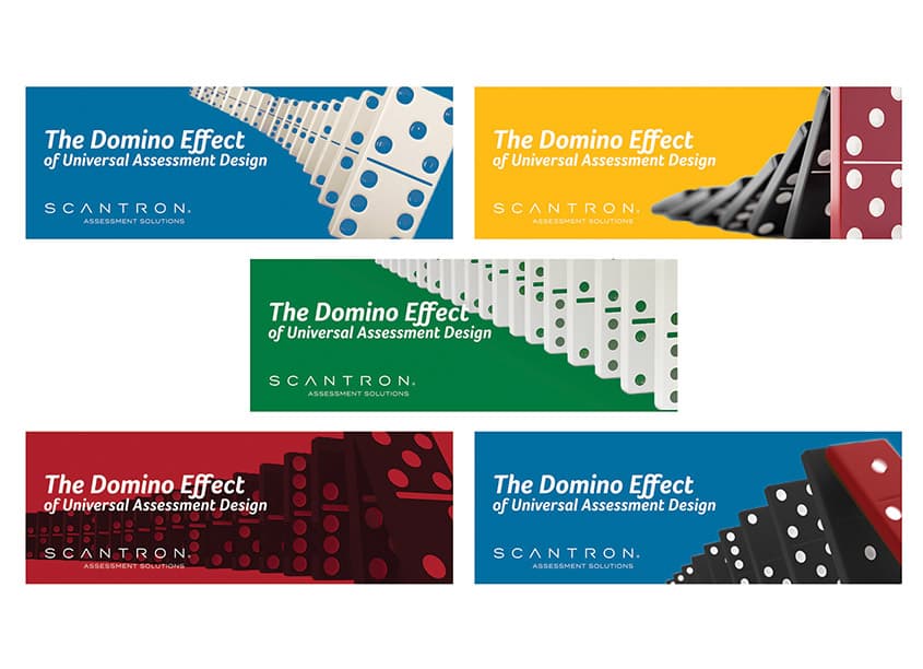 The Domino Effect Digital Banners