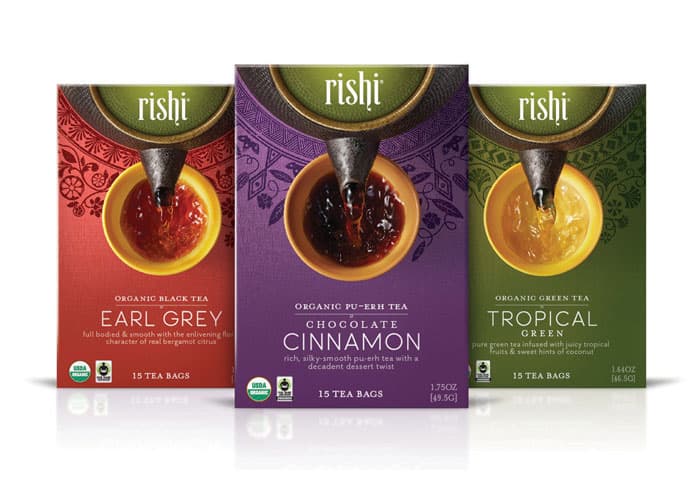 Rishi Tea Packaging