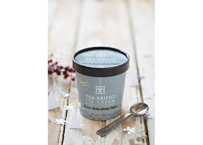 Brown Butter Sticky Toffee Holiday Packaging