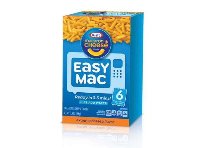 Kraft Easy Mac Redesign