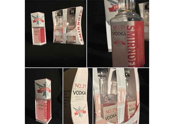 Smirnoff Shot Packaging
