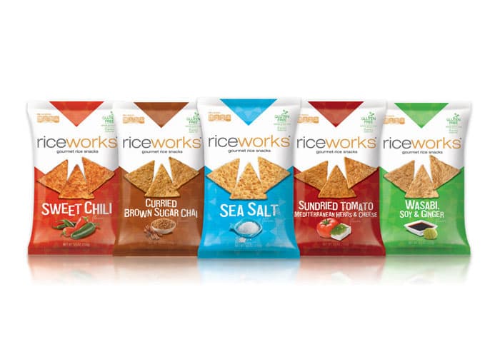 Riceworks Gourmet Rice Crisps
