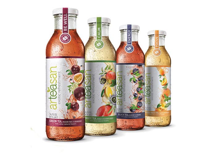 Arteasan Alternative Tea Beverage Packaging