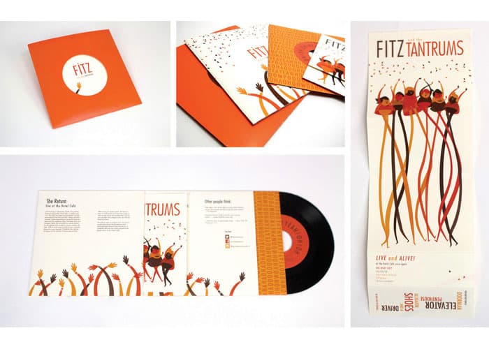 Fitz and the Tantrums Album Cover + Gig Poster